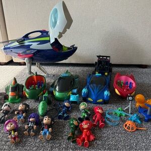 Action-Packed Playset with Vehicles and Figures PJ Masks